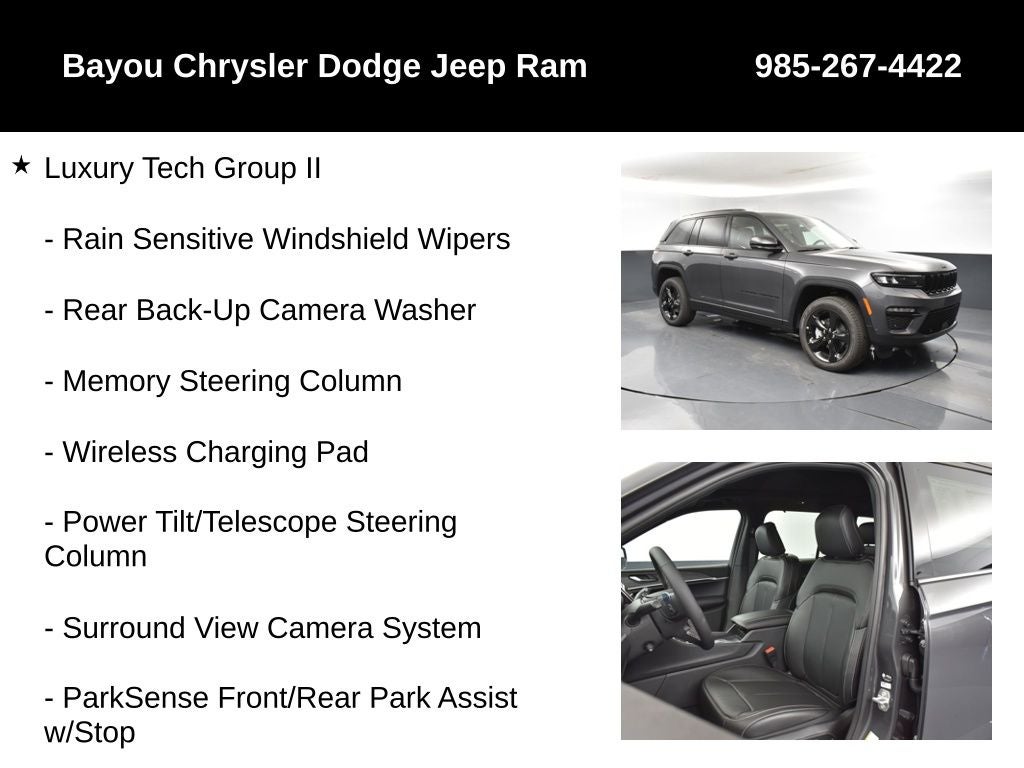 2025 Jeep Grand Cherokee GRAND CHEROKEE LIMITED 4X4