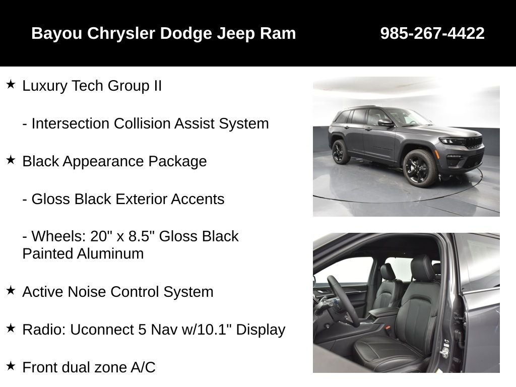 2025 Jeep Grand Cherokee GRAND CHEROKEE LIMITED 4X4