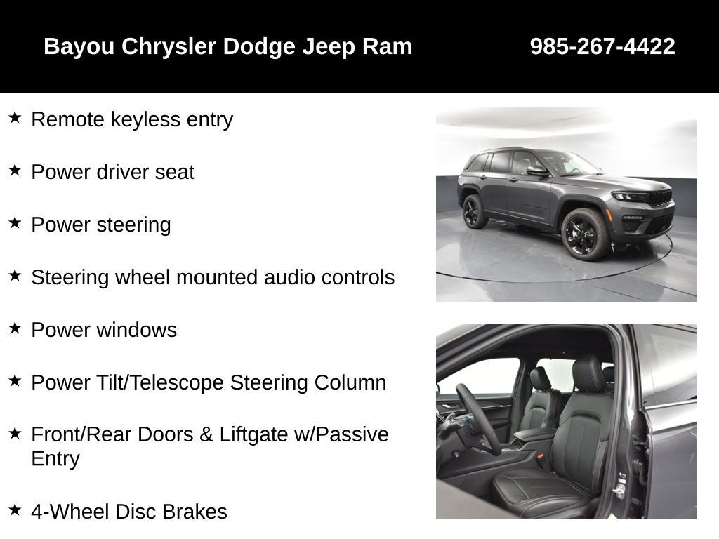 2025 Jeep Grand Cherokee GRAND CHEROKEE LIMITED 4X4