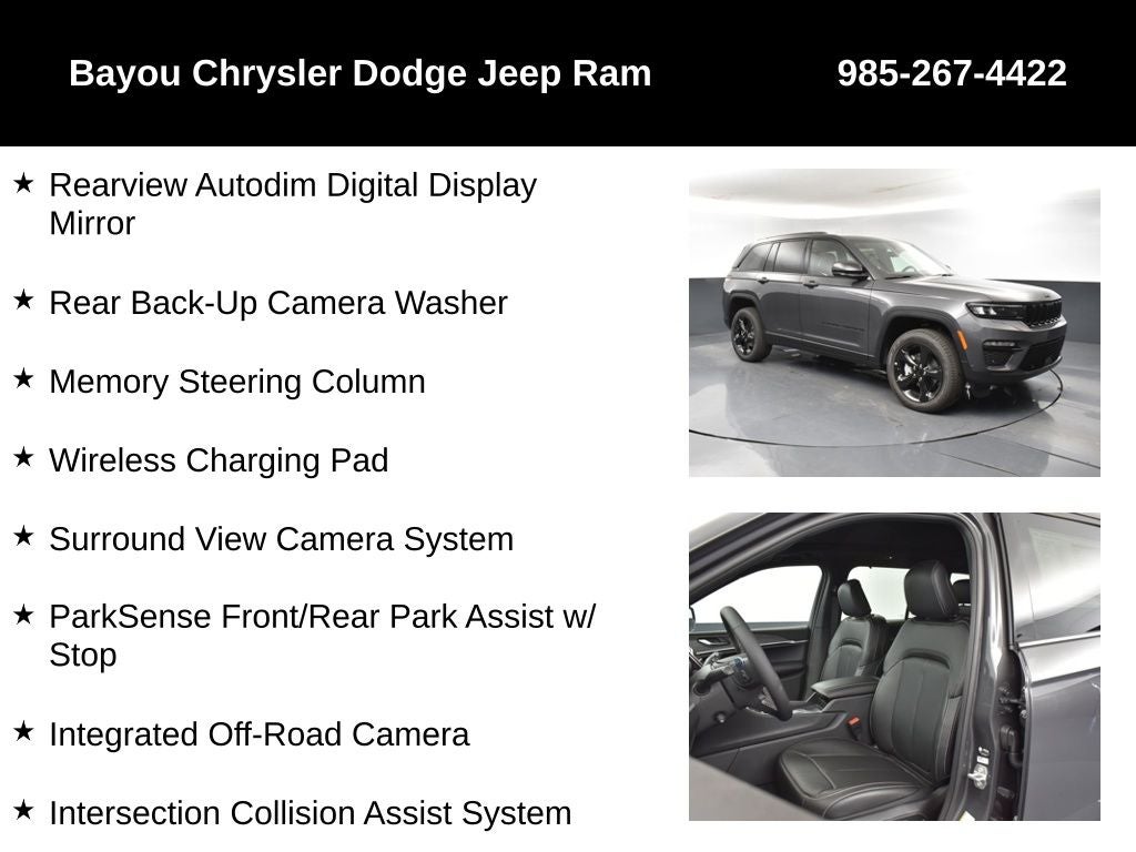 2025 Jeep Grand Cherokee GRAND CHEROKEE LIMITED 4X4