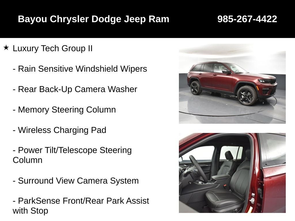 2025 Jeep Grand Cherokee GRAND CHEROKEE LIMITED 4X4