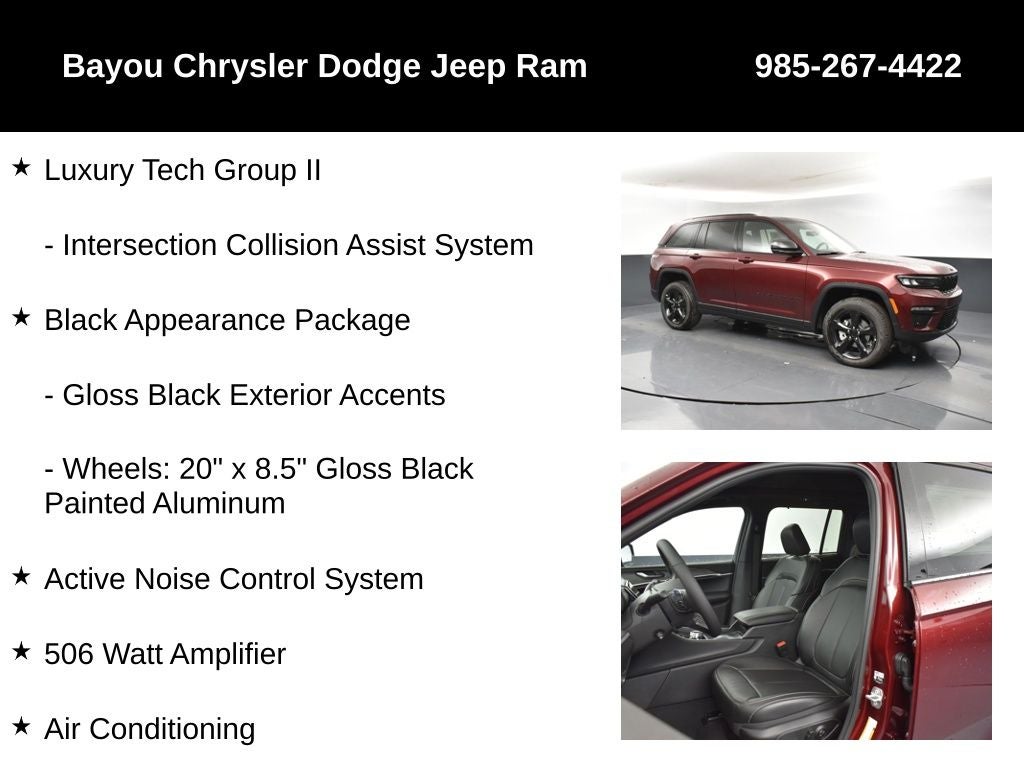 2025 Jeep Grand Cherokee GRAND CHEROKEE LIMITED 4X4