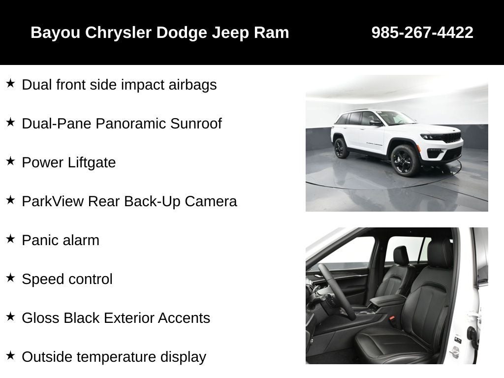 2025 Jeep Grand Cherokee GRAND CHEROKEE LIMITED 4X4