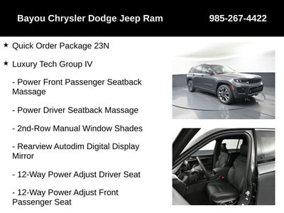 2025 Jeep Grand Cherokee GRAND CHEROKEE OVERLAND 4X4