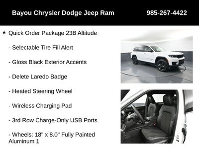 2025 Jeep Grand Cherokee GRAND CHEROKEE L ALTITUDE 4X2