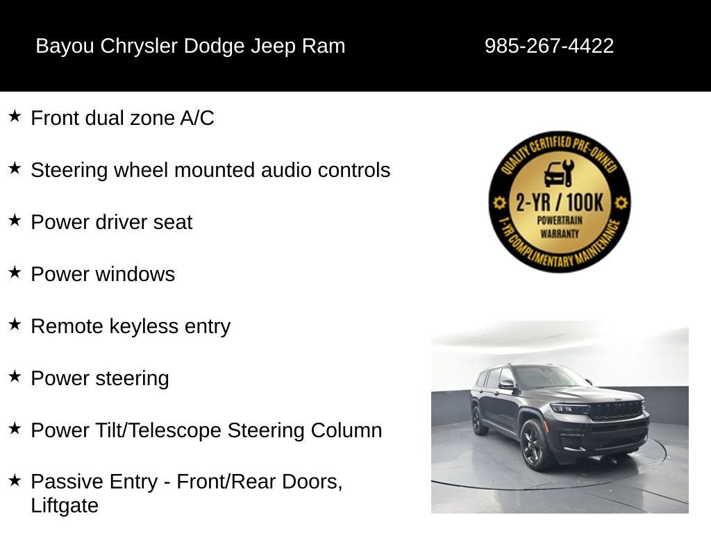 2023 Jeep Grand Cherokee L Limited 4x2