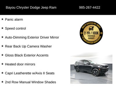 2025 Jeep Grand Cherokee L Limited 4x2