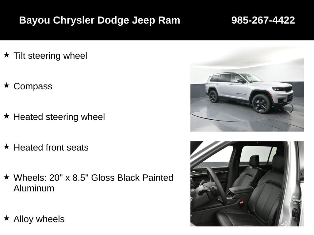 2025 Jeep Grand Cherokee GRAND CHEROKEE L LIMITED 4X2