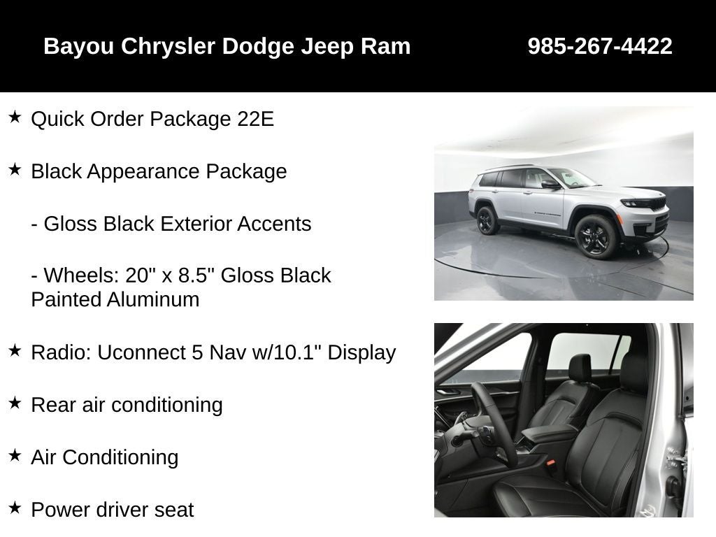 2025 Jeep Grand Cherokee GRAND CHEROKEE L LIMITED 4X2