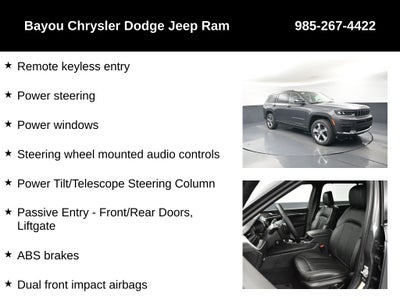 2025 Jeep Grand Cherokee GRAND CHEROKEE L LIMITED 4X2