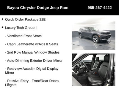 2025 Jeep Grand Cherokee GRAND CHEROKEE L LIMITED 4X2