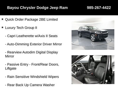 2026 Jeep Grand Cherokee GRAND CHEROKEE L LIMITED 4X2