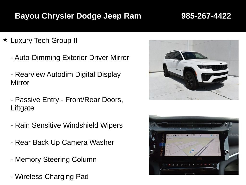 2026 Jeep Grand Cherokee GRAND CHEROKEE L LIMITED 4X2