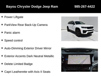 2026 Jeep Grand Cherokee GRAND CHEROKEE L LIMITED 4X2