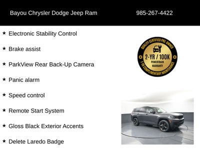 2024 Jeep Grand Cherokee L Altitude X 4x4