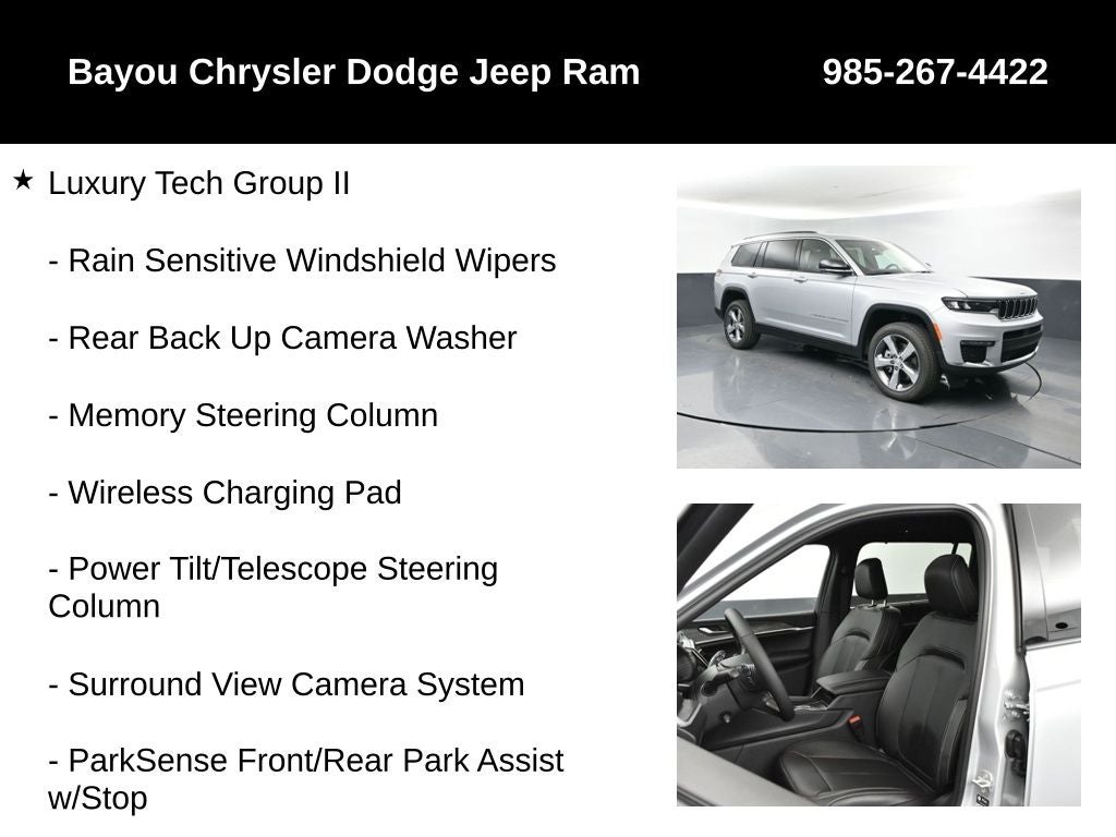 2025 Jeep Grand Cherokee GRAND CHEROKEE L LIMITED 4X4