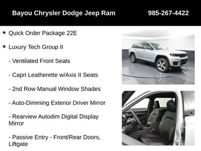2025 Jeep Grand Cherokee GRAND CHEROKEE L LIMITED 4X4