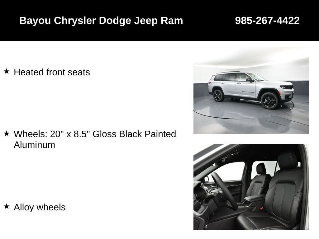 2025 Jeep Grand Cherokee GRAND CHEROKEE L LIMITED 4X4