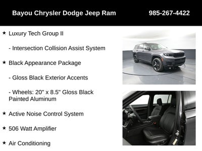 2025 Jeep Grand Cherokee GRAND CHEROKEE L LIMITED 4X4