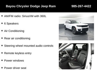 2025 Jeep Grand Cherokee GRAND CHEROKEE L LIMITED 4X4