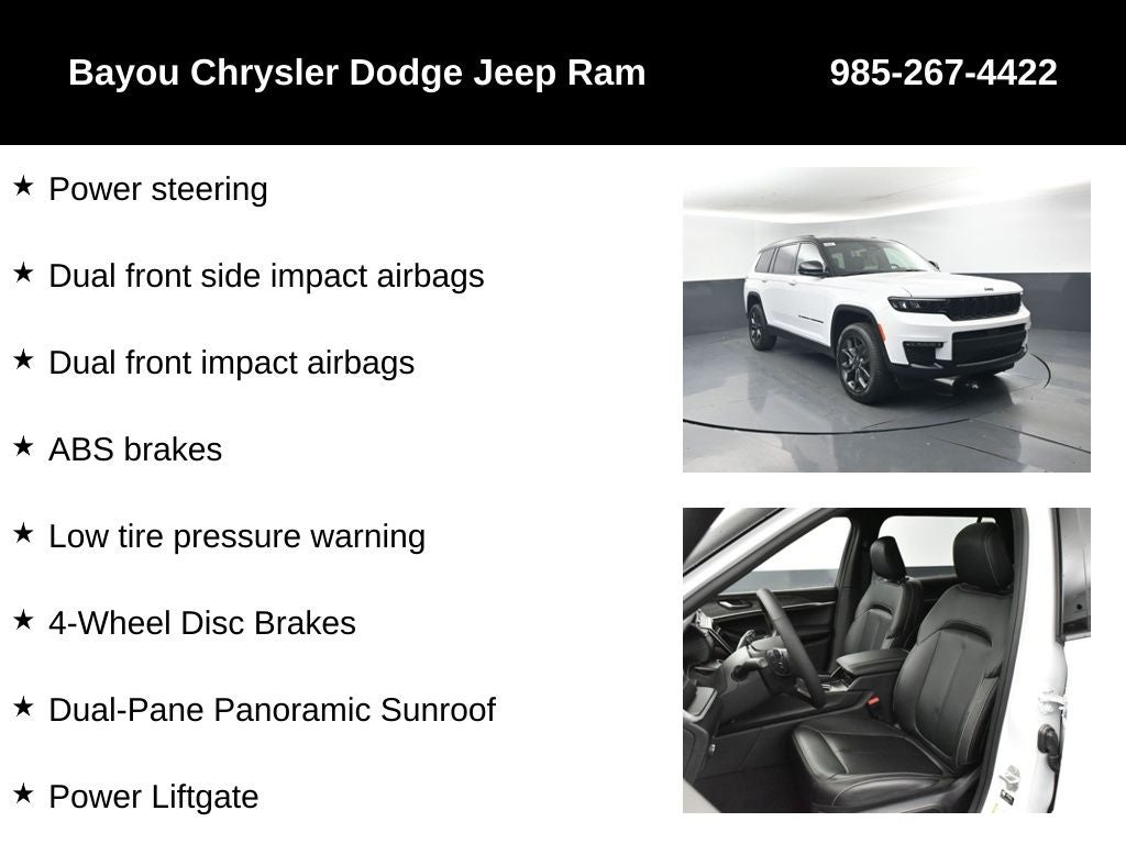 2025 Jeep Grand Cherokee GRAND CHEROKEE L LIMITED 4X4