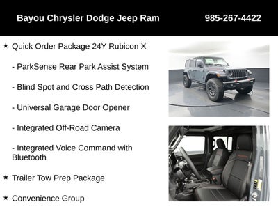 2026 Jeep Wrangler WRANGLER 4-DOOR RUBICON X