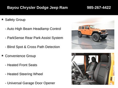 2025 Jeep Wrangler WRANGLER 4-DOOR RUBICON X