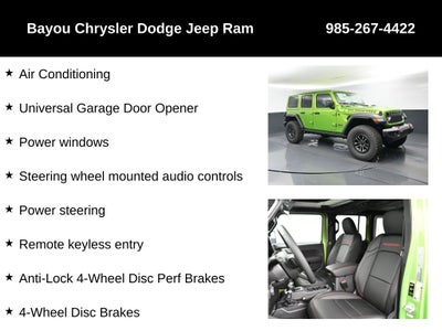 2025 Jeep Wrangler WRANGLER 4-DOOR RUBICON