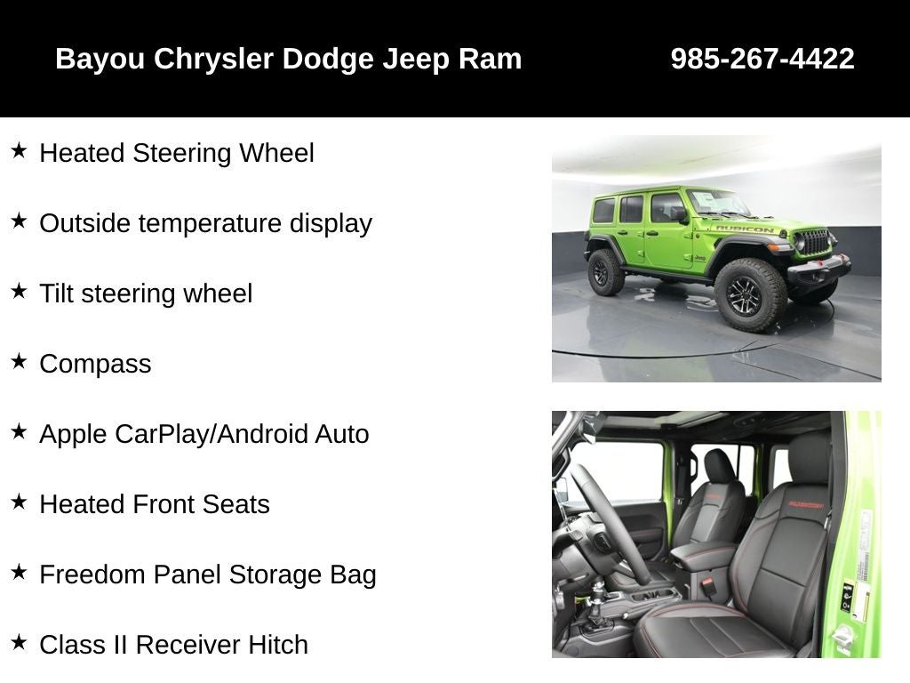 2025 Jeep Wrangler WRANGLER 4-DOOR RUBICON