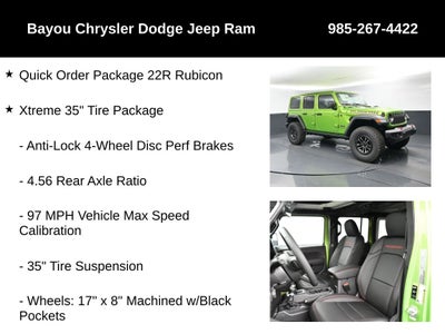 2025 Jeep Wrangler WRANGLER 4-DOOR RUBICON