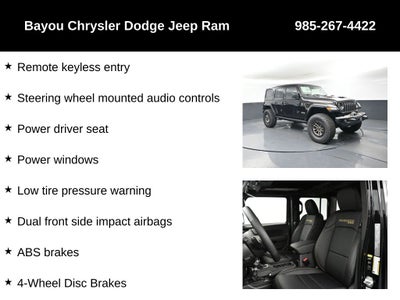 2025 Jeep Wrangler WRANGLER 4-DOOR RUBICON 392