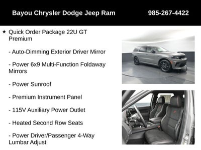 2026 Dodge Durango DURANGO GT PREMIUM AWD HEMI V8