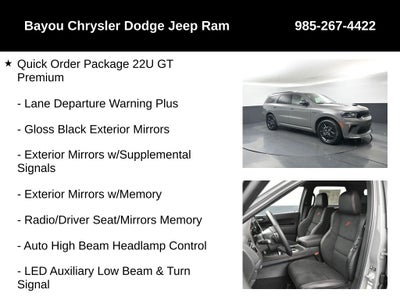 2026 Dodge Durango DURANGO GT PREMIUM AWD HEMI V8