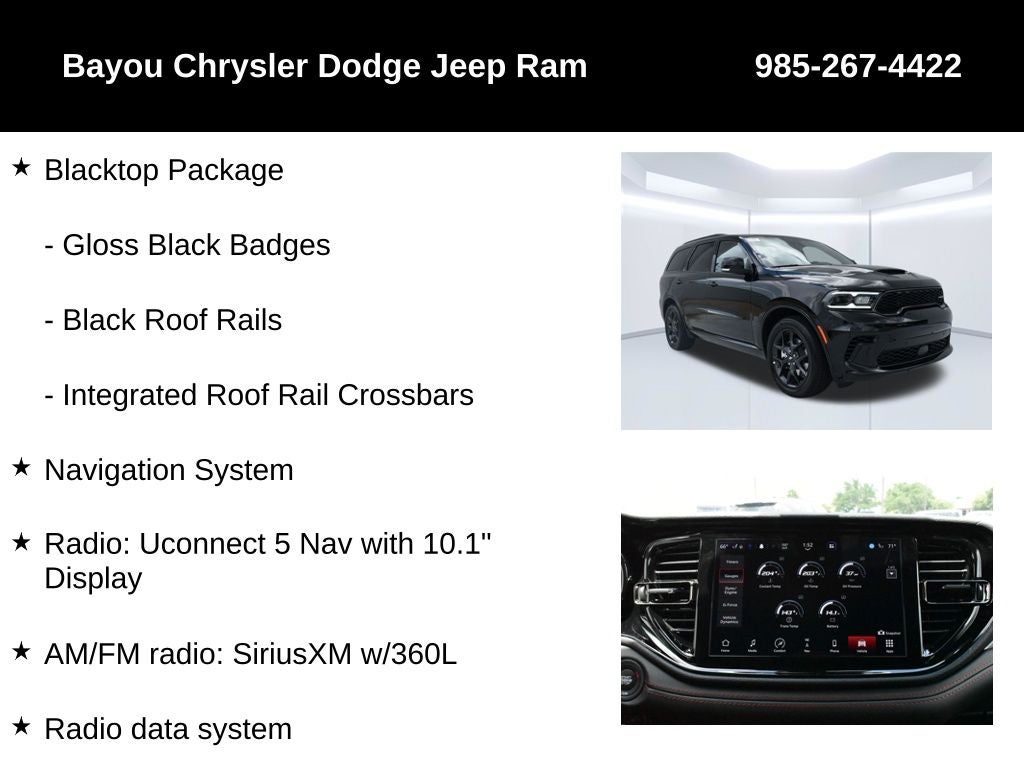 2026 Dodge Durango DURANGO GT PLUS AWD HEMI V8