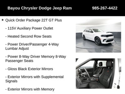 2026 Dodge Durango DURANGO GT PLUS AWD HEMI V8