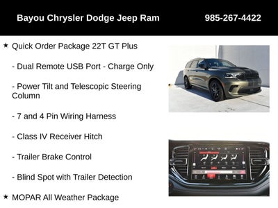2026 Dodge Durango DURANGO GT PLUS AWD HEMI V8