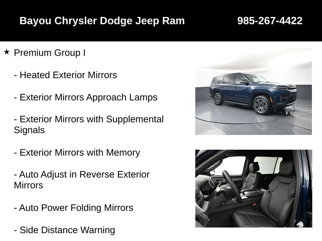 2026 Jeep Grand Wagoneer GRAND WAGONEER 4X2