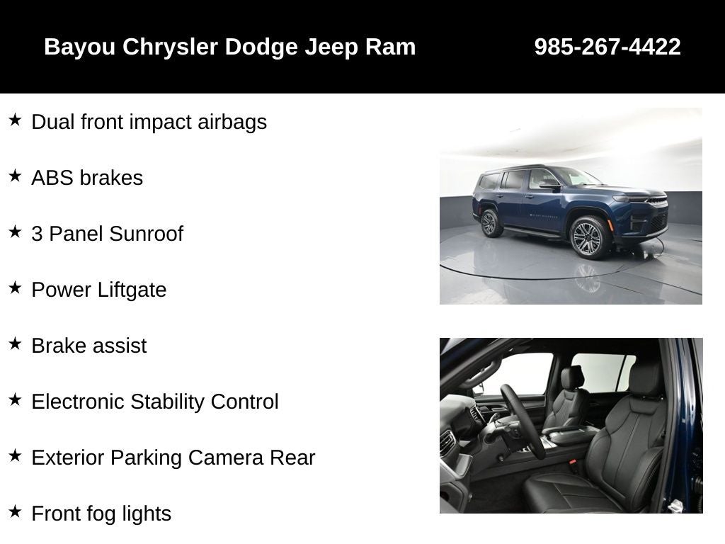 2026 Jeep Grand Wagoneer GRAND WAGONEER 4X2