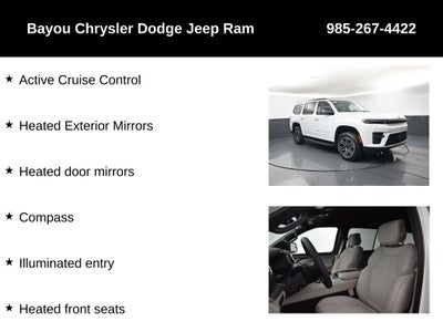 2027 Jeep Grand Wagoneer GRAND WAGONEER 4X2