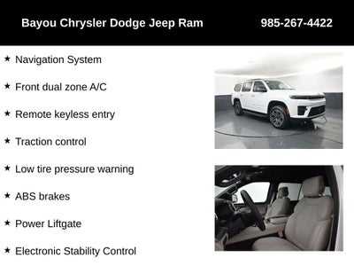 2027 Jeep Grand Wagoneer GRAND WAGONEER 4X2