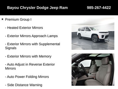 2026 Jeep Grand Wagoneer GRAND WAGONEER 4X2