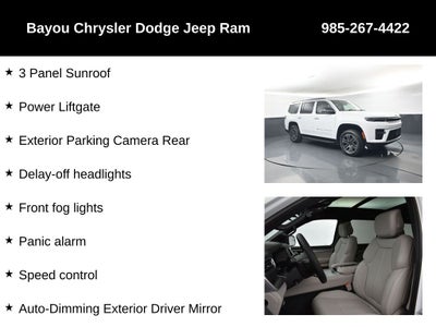 2026 Jeep Grand Wagoneer GRAND WAGONEER 4X2