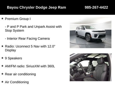 2026 Jeep Grand Wagoneer GRAND WAGONEER 4X2