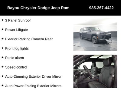 2026 Jeep Grand Wagoneer GRAND WAGONEER 4X2