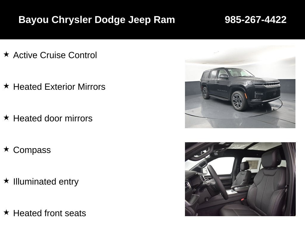 2027 Jeep Grand Wagoneer GRAND WAGONEER 4X4