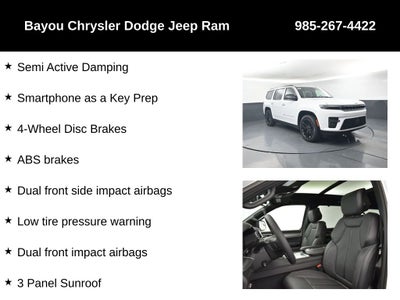 2026 Jeep Grand Wagoneer GRAND WAGONEER LIMITED RESERVE 4X4