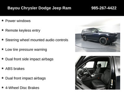 2025 Jeep Wagoneer WAGONEER CARBIDE 4X4