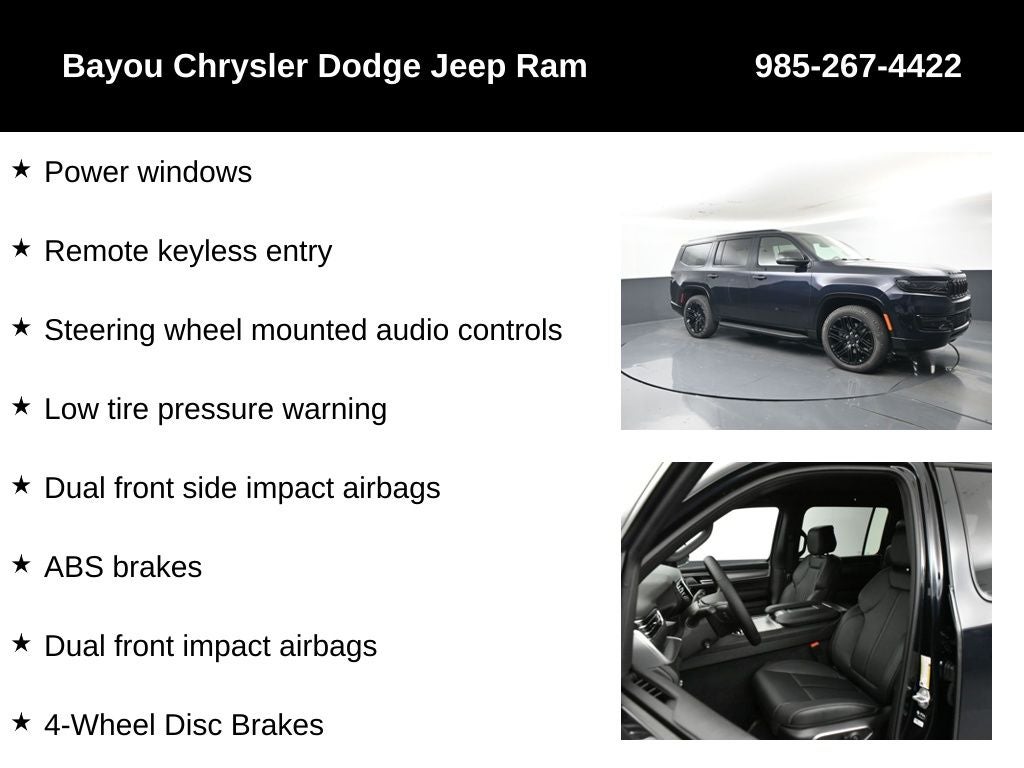 2025 Jeep Wagoneer WAGONEER CARBIDE 4X4