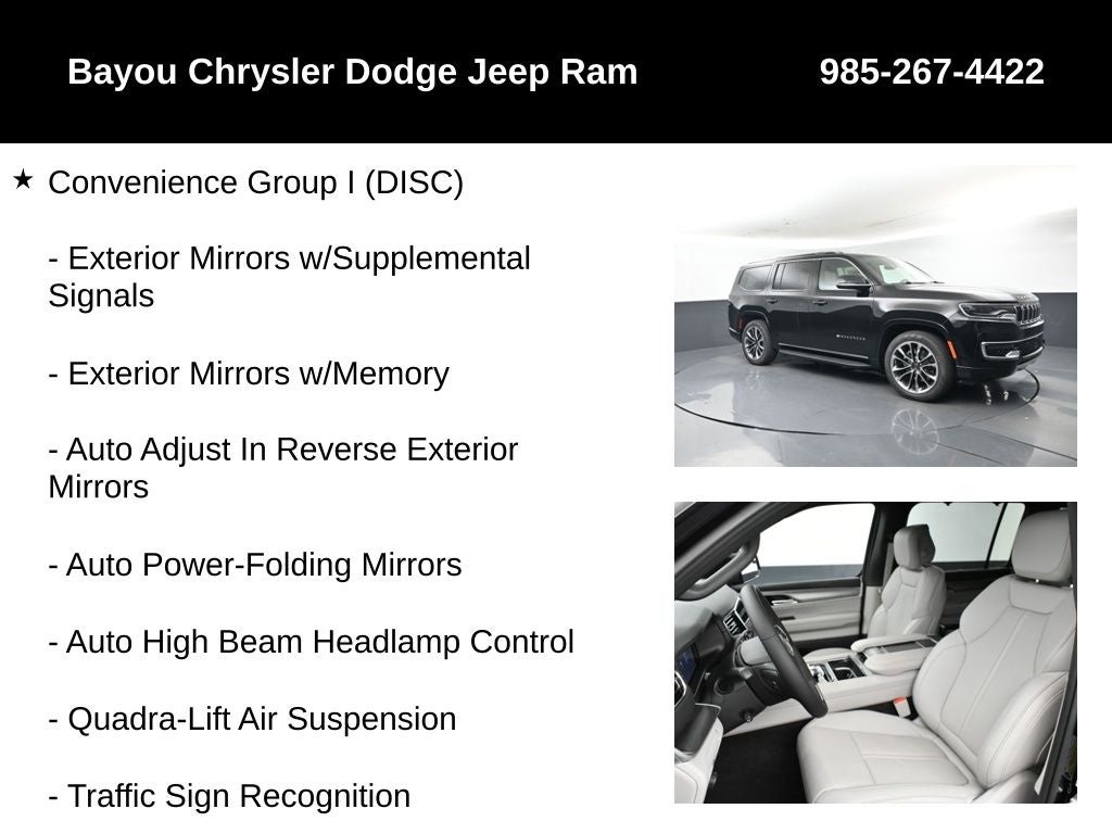 2025 Jeep Wagoneer WAGONEER SERIES II 4X4