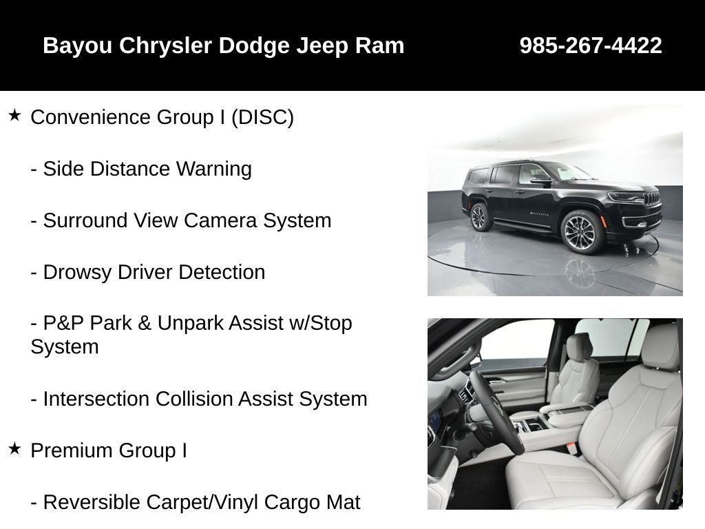 2025 Jeep Wagoneer WAGONEER SERIES II 4X4